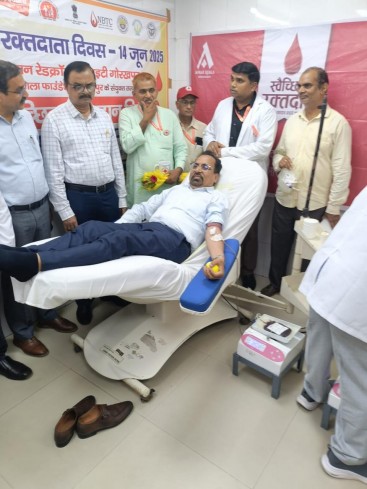 Observation of World Blood Donor Day at HURL 2025